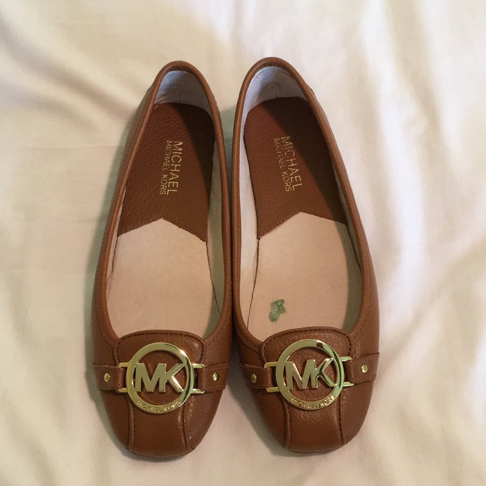 Leather Michael Kors flats